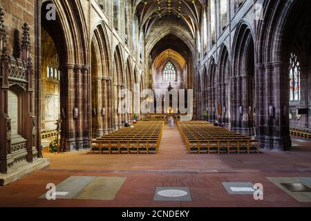 Chester Cathedral, Chester, Cheshire, England, United Kingdom, Europe Stock Photo