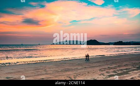 Ao Nang, Krabi Province, Southern Thailand, Thailand, Southeast Asia, Asia Stock Photo