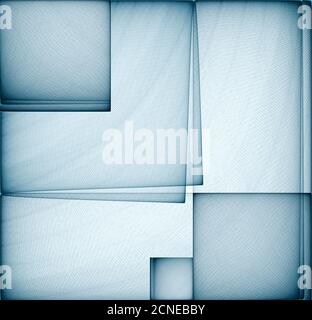 blue squares background Stock Photo