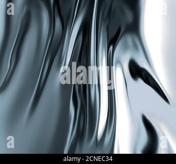 liquid metal Stock Photo