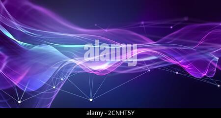 Abstract technology background Stock Photo