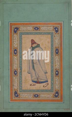 A Dervish, late 16th-early 17th century. Stock Photo
