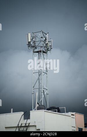 Cell Phone Tower Stock Photo