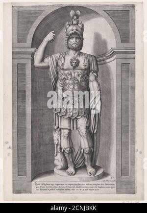 Speculum Romanae Magnificentiae: King Pyrrhus, 1562. Stock Photo