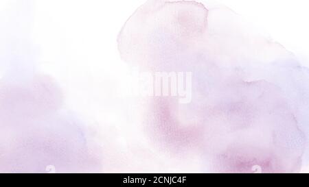 Abstract light pink mixed purple watercolor for background. Stain artistic vector used as being an element in the decorative design of header, brochur Stock Vector