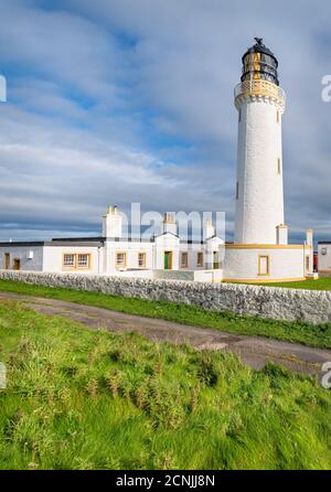 Mull of Galloway Lighthouse, Mull of Galloway, Dumfries & Galloway, Scotland Stock Photo