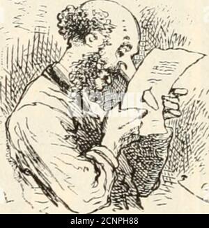 . Apres La Pluie Le Beau Temps . Ils partirent ensemble. (Page 369.) fants, se dit-elle, sont-ils heureux! — Je suiscontente de ma lettre. Je puis dire commeTitus : c( Je nai pas perdu ma journée ». Seront-ils vexés ces deux coquins là-bas! Je suisfâchée de ne pas voir la figure que fera le 372 APRES LA PLUIE LE BEAU TEMPS père quand il saura que son cher fils est un vo-leur. )) Mlle Primerose se mit à son bureau et rangeades papiers daffaires.. Stock Photo