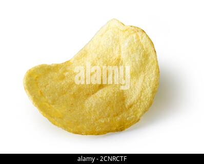 potato chip isolated on white background Stock Photo