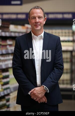 jason tarry tesco ceo for the uk and ireland stands inside tesco s new discount supermarket jack s in chatteris britain september 19 2018 reuters chris radburn stock photo alamy