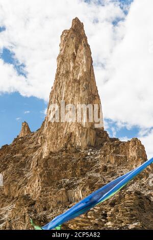 Landscape on the Markha Valley Trek Stock Photo