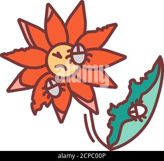 infectious diseases clipart of flowers