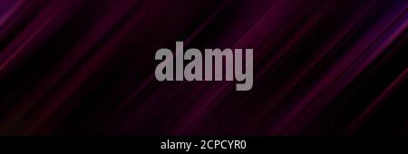 Abstract diagonal black and purple gradient lines Background art for dynamic backdrop Stock Photo