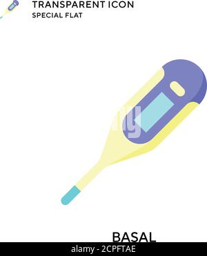 Basal vector icon. Flat style illustration. EPS 10 vector. Stock Vector