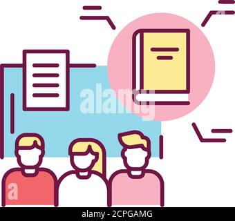 Mental health programs concept icon Stock Vector Image & Art - Alamy
