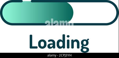Download color line icon. Loading sign. Vector illustration for web page, app, promo. UI UX GUI design element. Editable stroke. Stock Vector