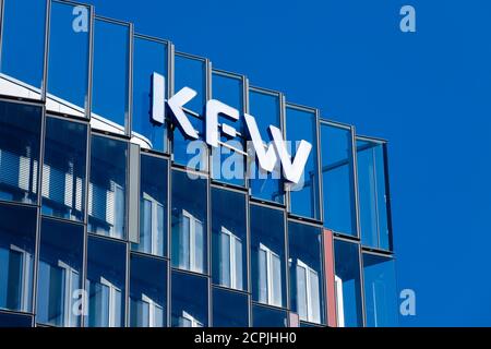 KFW Bank, Kreditanstalt für Wiederaufbau, Frankfurt am Main, Hesse, Germany Stock Photo