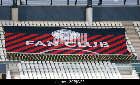 Essen, Germany. 19th Sep, 2020. DFB Fan club banner ahead of the UEFA Women's European Championship Qualification match between Germany and Republic of Ireland. Daniela Porcelli/SPP Credit: SPP Sport Press Photo. /Alamy Live News Stock Photo