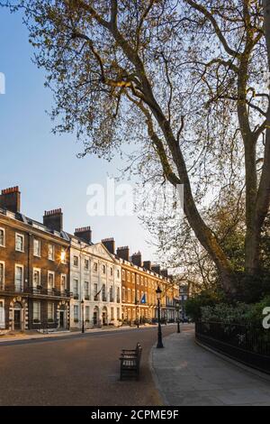 England, London, Westminster, Bloomsbury, Bedford Square Stock Photo