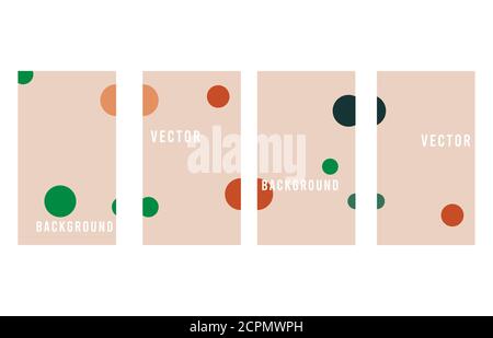Colourful annual report brochure flyer design template with circles style. vector illustration, Use for Leaflet cover presentation abstract flat backg Stock Vector