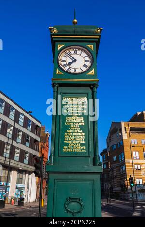 England, London, Islington, The Angel Clock Tower Stock Photo