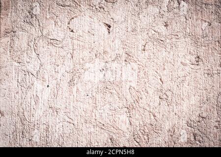 Old grey cement or concrete wall surface with cracks background Stock Photo