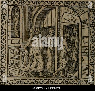. Emblemata : et aliquot nummi antiqui operis . 170 I-. SAMBVCI Auaritia huius feculi.Ad Anton.Uuretum,. Stock Photo