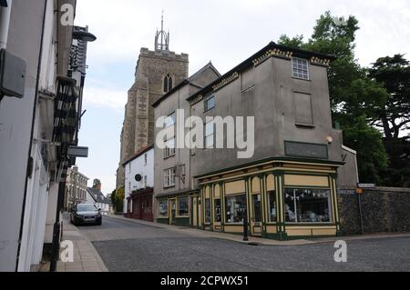 2-3 Market Place, Diss, Norfolk Stock Photo