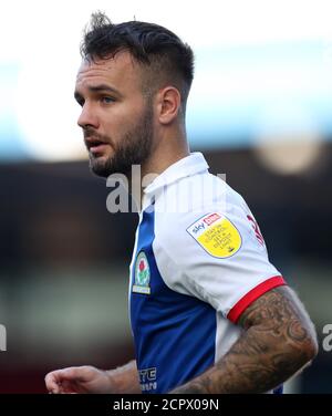 Ewood Park, Blackburn, Lancashire, UK. 19th Sep, 2020. EFL Championship Football, Blackburn Rovers versus Wycombe Wanderers; Adam Armstrong of Blackburn Rovers Credit: Action Plus Sports/Alamy Live News Stock Photo