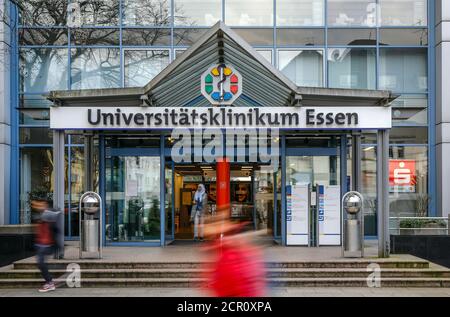 Universitaetsklinikum Essen, Ruhr area, North Rhine-Westphalia, Germany Stock Photo