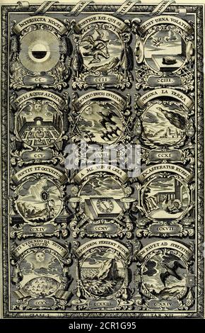 . Symbolographia, sive De arte symbolica sermones septem . Stock Photo