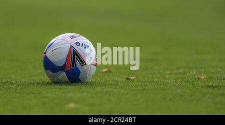 Todays Sky Bet EFL Mitre Delta Max match ball Stock Photo