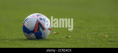 Todays Sky Bet EFL Mitre Delta Max match ball Stock Photo