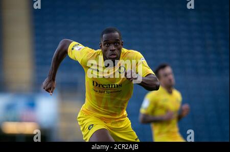 Blackburn, UK. 19th Sep, 2020. during the Sky Bet Championship behind closed doors match between Blackburn Rovers and Wycombe Wanderers at Ewood Park, Blackburn, England on 19 September 2020. Photo by Andy Rowland. Credit: PRiME Media Images/Alamy Live News Stock Photo