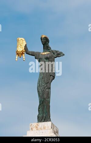 The Medea statue, monument to Medea, a Colchian Princess of the Greek mythology erected in Batumi, Georgia Stock Photo