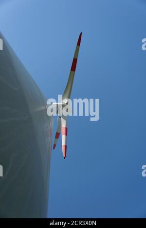 Wind turbine, wind turbine, wind farm Stock Photo