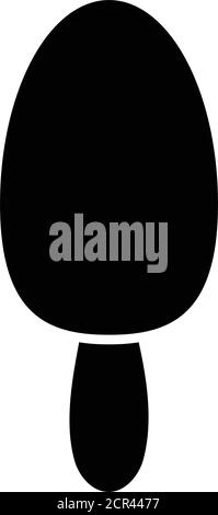 ice cream icon black vector Stock Vector Image & Art - Alamy