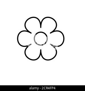 flower icon, eco icon. nature sing, logo eco Stock Vector