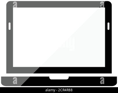 Laptop vector icon. Notebook icon. Smart Devices icon.  electronic device Stock Vector