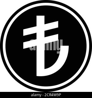 Turkish lira icon. Turkish lira sign. vector Stock Vector