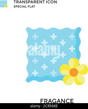 Fragance vector icon. Flat style illustration. EPS 10 vector. Stock Vector