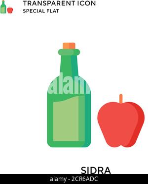 Apple cider splash fruit icon isometric vector. Cocktail alcohol ...