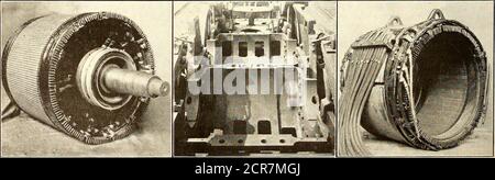 Banded Rotor Rotor and stator used in electric motor Stock Photo - Alamy