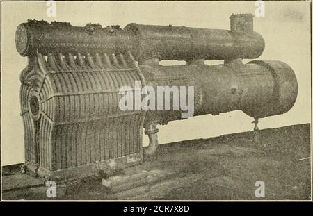. American engineer and railroad journal . s well attested to in the patent reports of the various European t See American Engineer, June, 1909, page 263. December, 1910. AMERICAN ENGINEER AND RAILROAD JOURNAL 473 countries. A study of the majority of these devices carries noparticular appeal, but it is an interesting fact that differing fromthe timidity so noticeable here, it appears that each new designwas actually built and given a tryout, and this despite the factthat the greater number must appeal from a disinterested stand-point at least as utter absurdities. Before attempting the full c Stock Photo