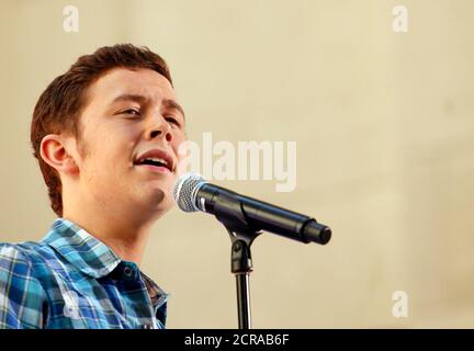 American Idol' winner, Scott McCreery City of Hope Charity Softball