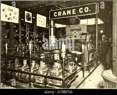 . The Street railway journal . EXHIBIT OF PENNSYLVANIA STEEL CO. THE PARTRIBGE CARBON WORKS, of Sandusky, Ohio,had its usual desk full of carbon brushes, presided over by JamesT. Partridge, assisted by A. C. Henry. THE SIMPLEX ELECTRICAL COMPANY, of Cambrid-e-. LXHIlill OF COMfHD BRAKE SHOES the; crane cos exhibit BALLETT & COMPANY, of Philadelphia, were representedby Frank Ballelt, senior member of the firm, and also by CharlesF. Johnson, whose face is familiar to managers and purchasingagents in many parts of the United States. The house of Bal-lett is a prominent one in the commercial world