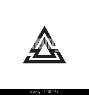 Initial letter sa logo or as logo vector design template Stock Vector
