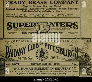 . Official proceedings . Steel Car Forge Company PITTSBURGH, PENNSYLVANIA FORGINGS iSv t^ 2^X}*eter Lock and Holding Nuts STANDARD SAFETY NUTCORPORATIONofficialproceedi26rail Stock Photo