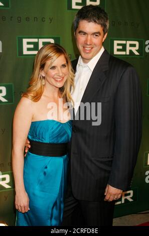 Actress Kellie Martin (R) and husband Keith Christian attend the Stars ...