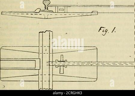 . The railroad and engineering journal . es on which the frame rests have a verylarge base, and are joined together inside and outside bysmall iron rings put on hot upon hubs cast on the face ofthe plate. They are set upon a large foundation of masonryand fixed in place by heavy bolts placed at each corner. The distribution of steam is made by a cylindrical bal-anced valve 0.400 meter in diameter and having 0.140meter stroke. The piston is of steel and is forged in onepiece with a rod. which is 0.250 meter in diameter. The hammerman stands in this hammer upon a smallplatform resting on bracket Stock Photo