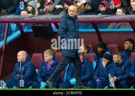 Tottenham Hotspur Manager Jose Mourinho. Aston Villa v Spurs  PHOTO CREDIT : ©  MARK PAIN / ALAMY STOCK PHOTO Stock Photo